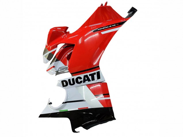 Comprar Carenados Moto Ducati Panigale V4 V4S 2018-2019 - Blanco Plata Rojo Negro Brillante