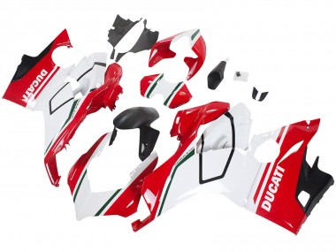 Comprar Carenados Moto Ducati Panigale V4 V4S 2018-2019 - Blanco Rojo Negro Mate