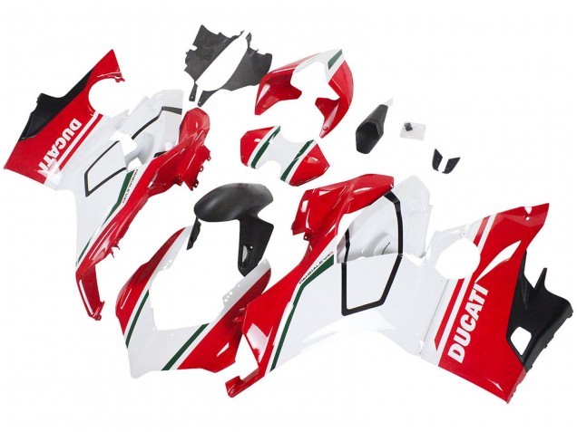 Comprar Carenados Moto Ducati Panigale V4 V4S 2018-2019 - Blanco Rojo Negro Mate
