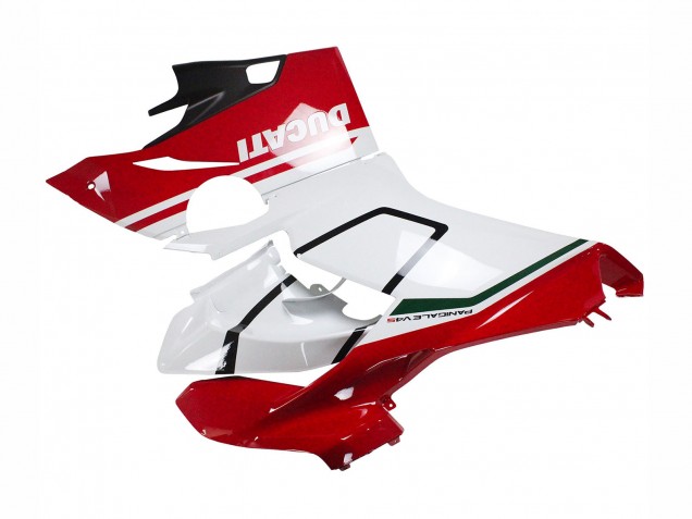Comprar Carenados Moto Ducati Panigale V4 V4S 2018-2019 - Blanco Rojo Negro Mate