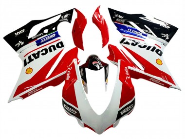 Comprar Carenados Moto Ducati Panigale V4 V4S 2018-2019 - Blanco Rojo Negro Brillante Lenovo