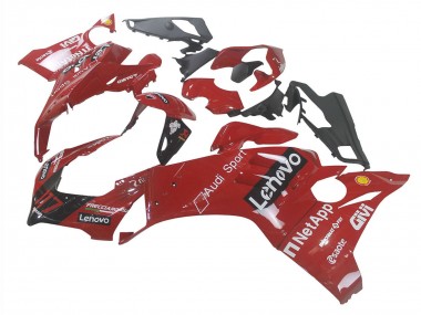 Comprar Carenado Moto Ducati Panigale V4 V4S 2020-2021 - Rojo Negro Brillante Lenovo 117