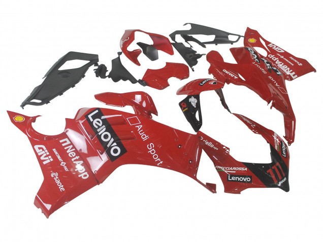 Comprar Carenado Moto Ducati Panigale V4 V4S 2020-2021 - Rojo Negro Brillante Lenovo 117