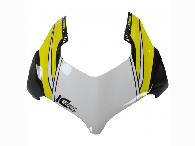 Comprar Carenados Moto Ducati Panigale V4 V4S 2020-2021 - Amarillo Blanco Negro Brillante