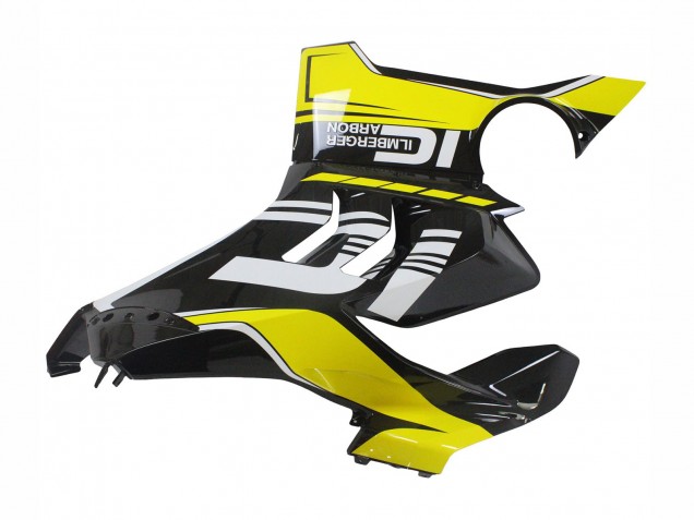 Comprar Carenados Moto Ducati Panigale V4 V4S 2020-2021 - Amarillo Blanco Negro Brillante