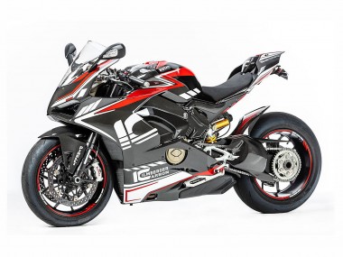 Comprar Carenados Moto Ducati Panigale V4 V4S 2018-2019 - Rojo Negro Gris Aruba 45