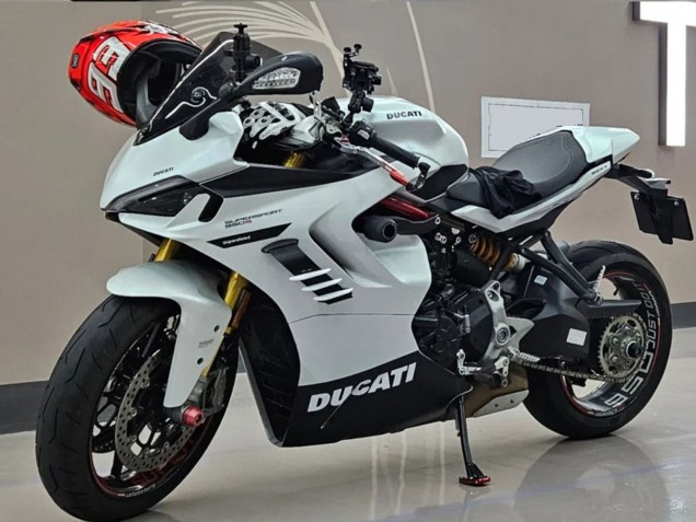 Comprar Carenados Moto Ducati 2021-2024 Ducati Supersport 950/950S 2021-2024 - Blanco Negro