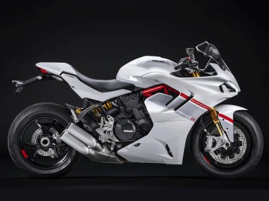 Comprar Carenados Moto Ducati 2021-2024 Ducati Supersport 950/950S 2021-2024 - Blanco Plata Rojo