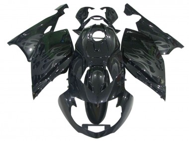 Comprar Carenados Moto BMW K1200S 2005-2010 - Negro Brillante Gris Llama