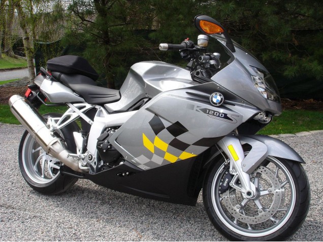 Comprar Carenado Moto BMW K1200S 2005-2010 - Plata Amarillo Negro