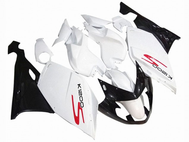 Comprar Carenados Moto BMW K1200S 2005-2010 - Blanco Negro Brillante