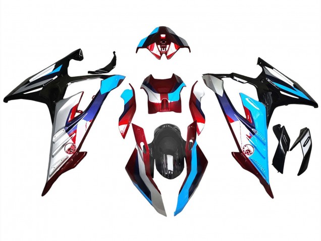 Comprar Carenados Moto BMW S1000RR 2023-2024 - Plata Rojo Azul Negro