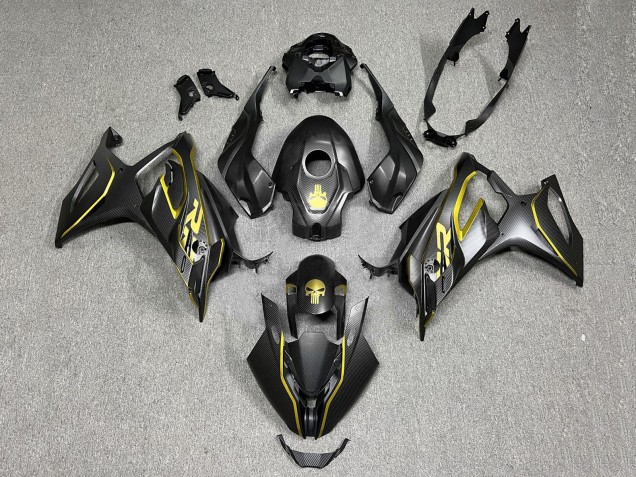 Comprar Carenados Moto BMW S1000RR 2023-2024 - Oro Negro FibraCarbono