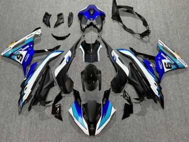 Comprar Carenados Moto BMW S1000RR 2023-2024 - Blanco Azul Negro Mate Motul