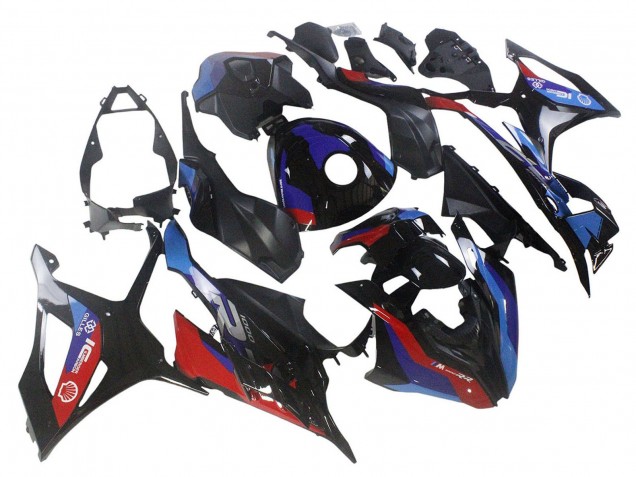 Comprar Carenado Moto BMW S1000RR 2023-2024 - Negro Azul Rojo