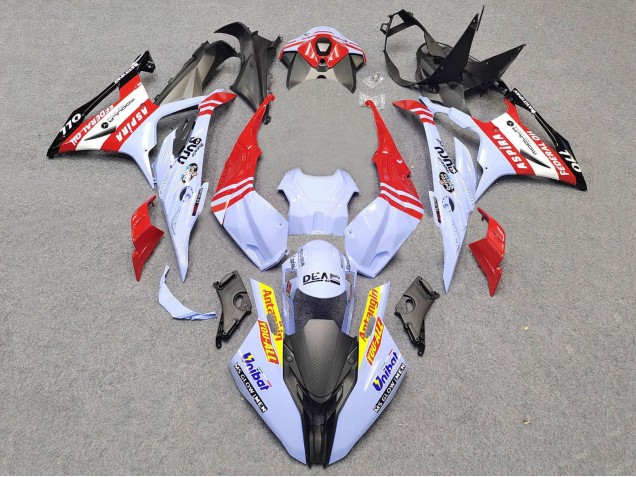 Comprar Carenados Moto BMW S1000RR 2023-2024 - Blanco Rojo Negro Oro