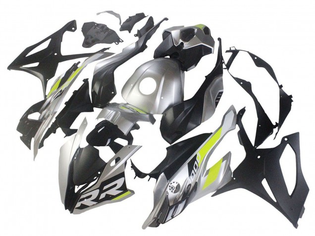 Comprar Carenados Moto BMW S1000RR 2023-2024 - Plata Negro Mate Verde Lima