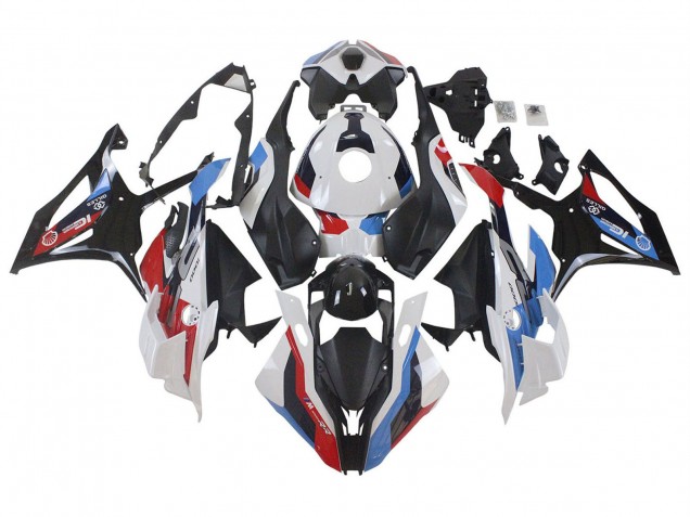 Comprar Carenados Moto BMW S1000RR 2023-2024 - Blanco Azul Rojo Negro Mate