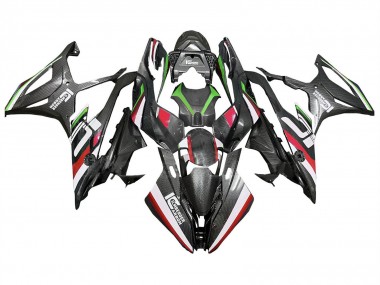 Comprar Carenados Moto BMW S1000RR 2019-2022 - Negro Rojo Verde FibraCarbono