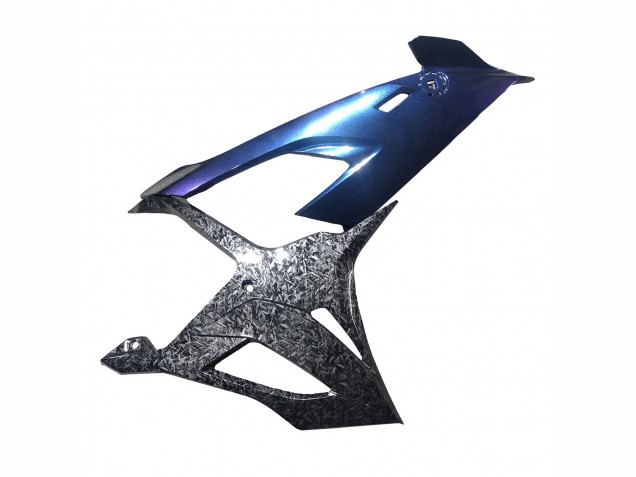 Comprar Carenados Moto BMW S1000RR 2019-2022 - Gradiente Azul Púrpura Falsificado FibraCarbono