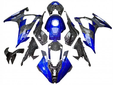 Comprar Carenados Moto BMW S1000RR 2019-2022 - Azul Falsificado FibraCarbono