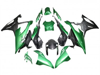 Comprar Carenados Moto BMW S1000RR 2019-2022 - Negro Brillante Verde FibraCarbono