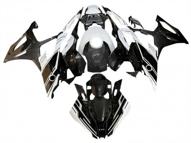 Comprar Carenados Moto BMW S1000RR 2019-2022 - Negro Brillante Blanco