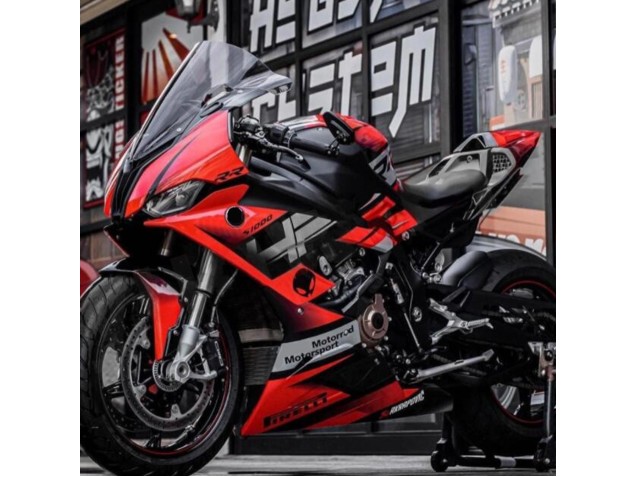 Comprar Carenados Moto BMW S1000RR 2019-2022 - Negro Rojo Gris