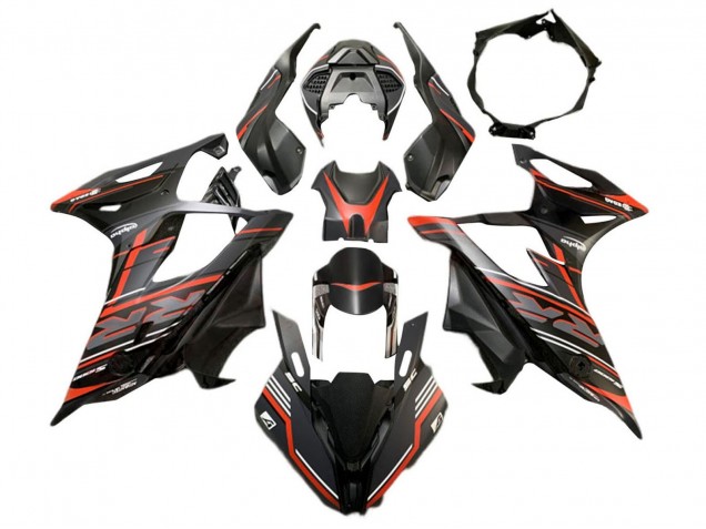 Comprar Carenado Moto BMW S1000RR 2019-2022 - Negro Mate Rojo