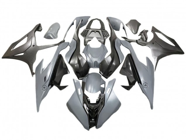 Comprar Carenados Moto BMW S1000RR 2019-2022 - Gris Negro FibraCarbono