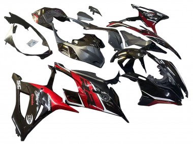 Comprar Carenados Moto BMW S1000RR 2019-2022 - Negro Rojo Oscuro