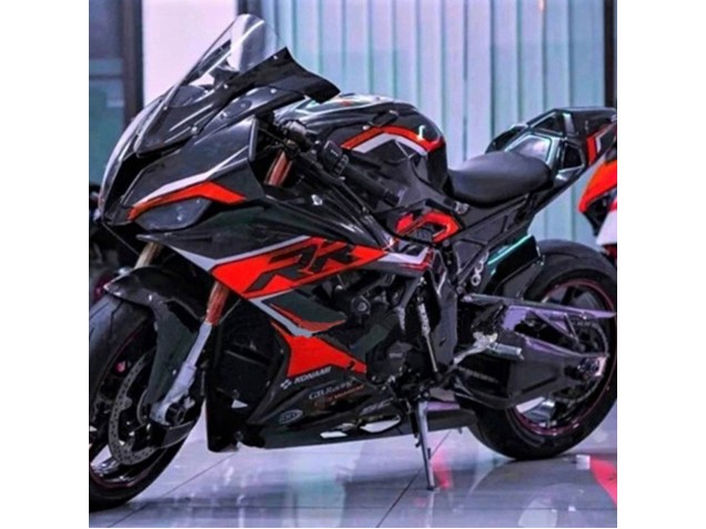 Comprar Carenados Moto BMW S1000RR 2019-2022 - Negro Rojo Oscuro