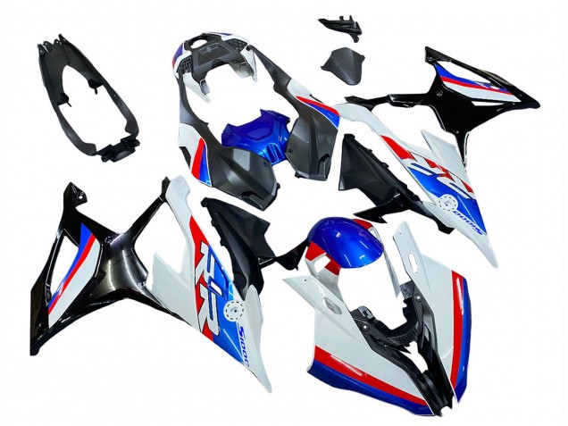 Comprar Carenados Moto BMW S1000RR 2019-2022 - Blanco Azul Rojo