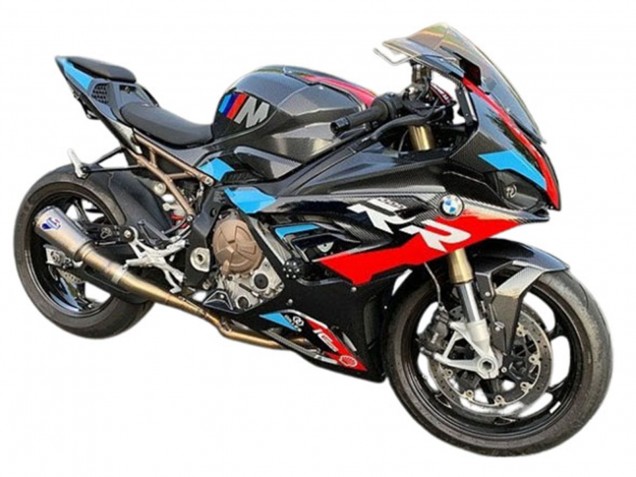 Comprar Carenados Moto BMW S1000RR 2019-2022 - Negro Azul Rojo FibraCarbono