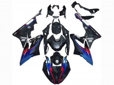 Comprar Carenados Moto BMW S1000RR 2017-2018 - Azul Rojo Negro Brillante Castrol