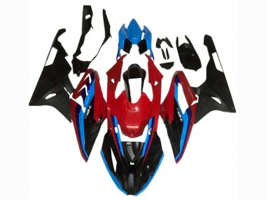 Comprar Carenados Moto BMW S1000RR 2017-2018 - Azul Rojo Negro