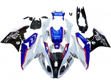 Comprar Carenado Moto BMW S1000RR 2017-2018 - Blanco Azul Rojo Negro Brillante