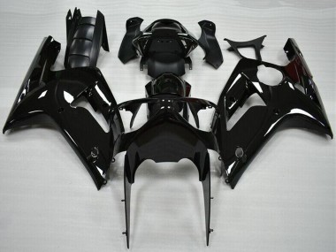 Comprar Carenado Moto Kawasaki ZX6R 2003-2004 - Negro Brillante