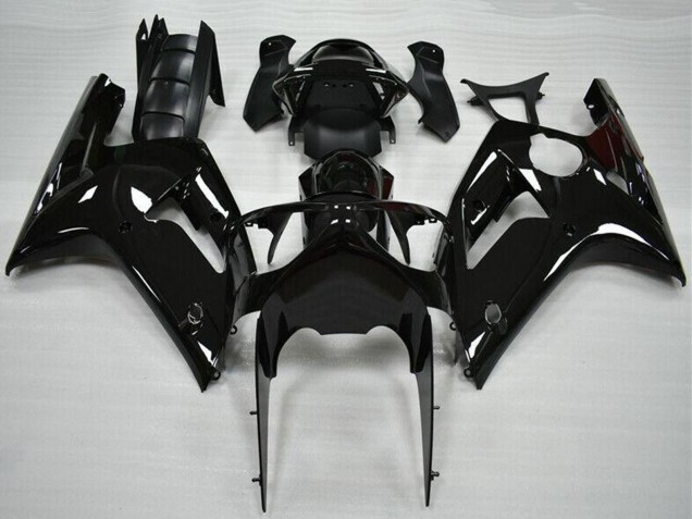 Comprar Carenado Moto Kawasaki ZX6R 2003-2004 - Negro Brillante