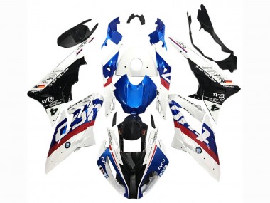 Comprar Carenados Moto BMW S1000RR 2017-2018 - Blanco Azul Rojo Negro Brillante Tyco