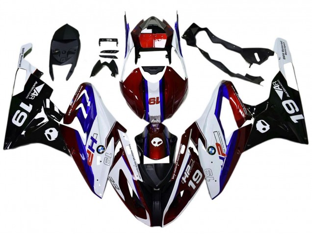 Comprar Carenados Moto BMW S1000RR 2017-2018 - Blanco Rojo Azul Negro