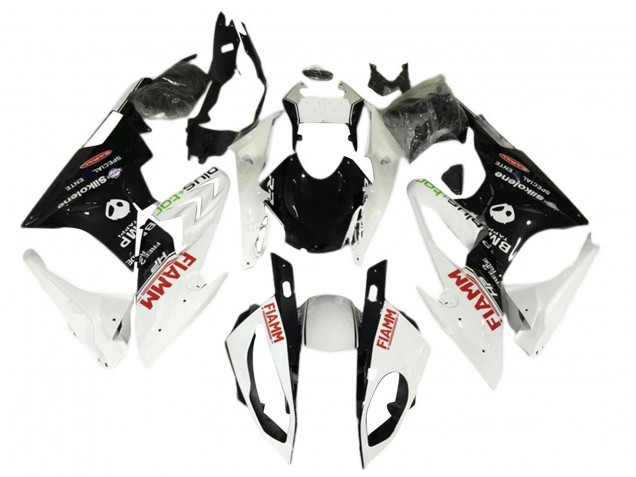 Comprar Carenados Moto BMW S1000RR 2017-2018 - Blanco Negro Fiamm