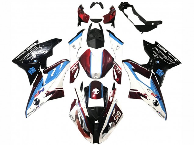 Comprar Carenado Moto BMW S1000RR 2015-2016 - Blanco Rojo Azul Negro Brillante