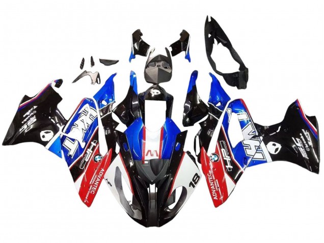Comprar Carenado Moto BMW S1000RR 2015-2016 - Azul Rojo Negro Brillante