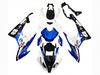 Comprar Carenados Moto BMW S1000RR 2015-2016 - Blanco Azul Negro 88