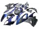 Comprar Carenados Moto BMW S1000RR 2015-2016 - Gradiente Púrpura Azul Falsificado FibraCarbono