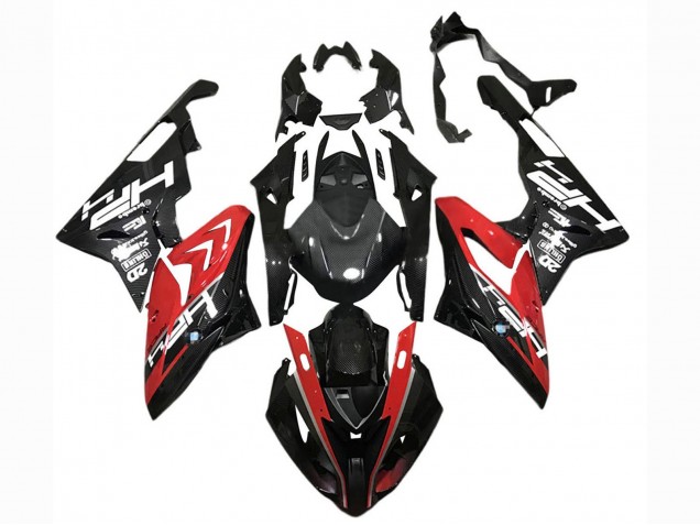 Comprar Carenados Moto BMW S1000RR 2015-2016 - Rojo Negro FibraCarbono
