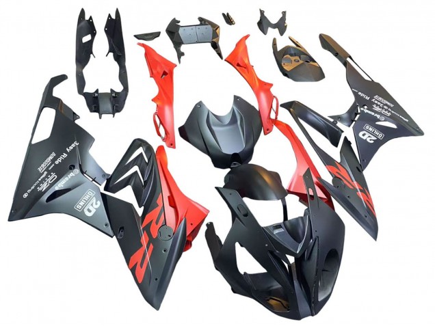 Comprar Carenados Moto BMW S1000RR 2015-2016 - Negro Mate Rojo