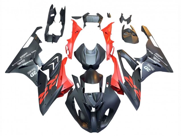 Comprar Carenados Moto BMW S1000RR 2015-2016 - Negro Mate Rojo