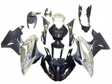 Comprar Carenado Moto BMW S1000RR 2015-2016 - Plata Negro Brillante Negro Mate